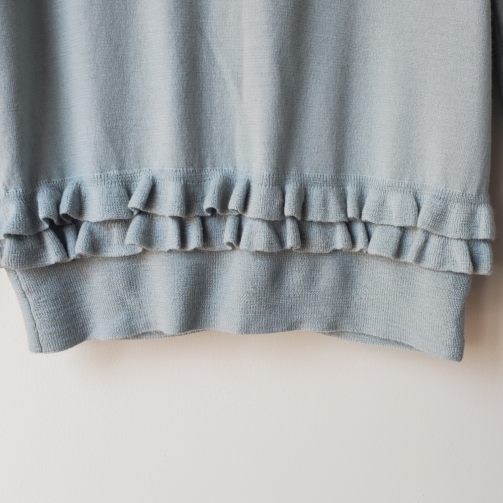 J. Crew Ruffle Button Down Cardigan - Picture 12 of 12